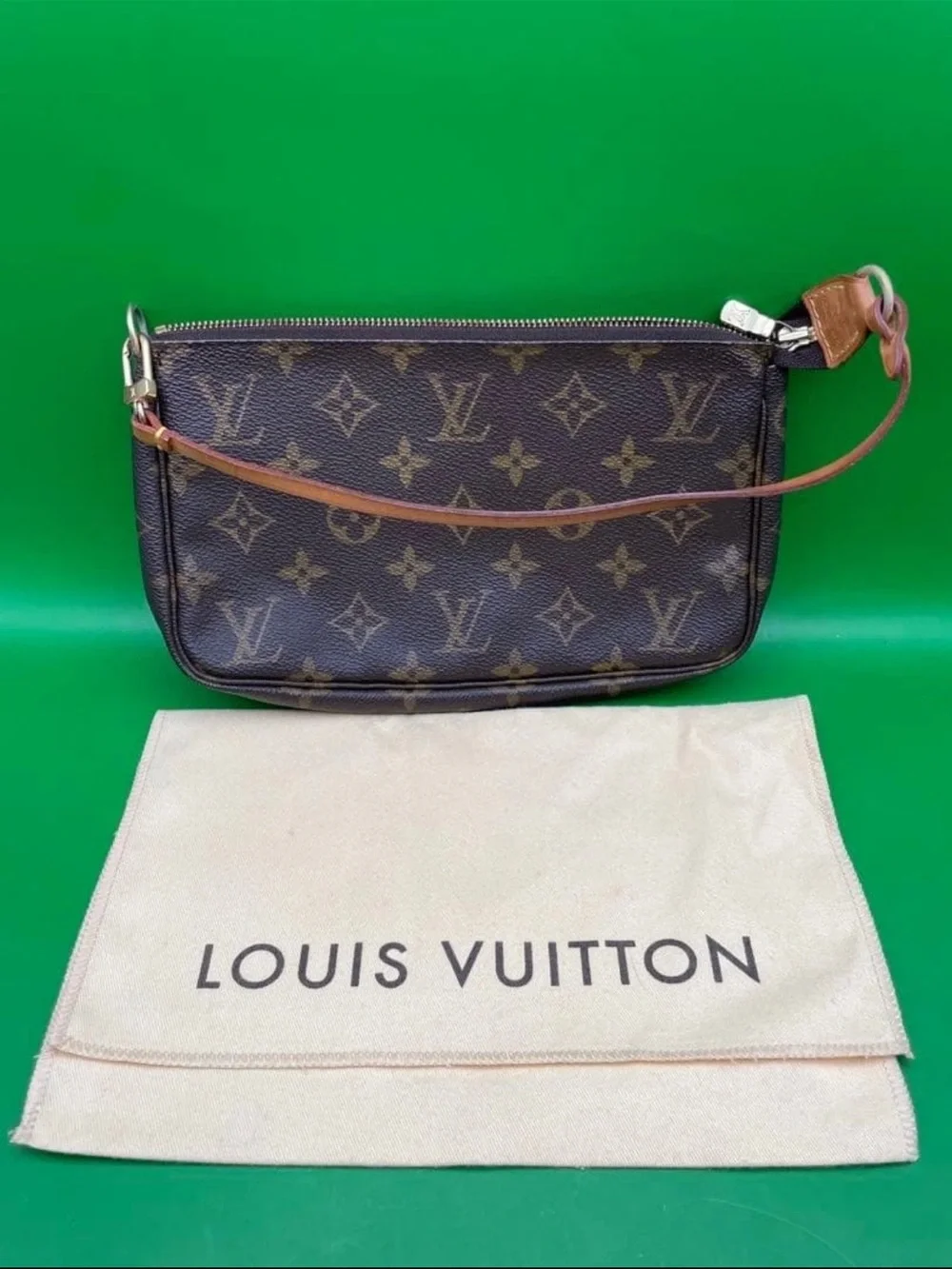 Louis Vuitton Monogram Mini Pochette in Brown